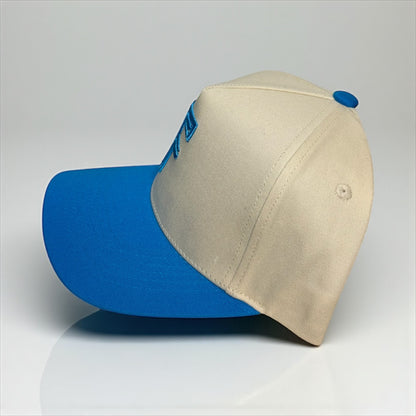 Fenix snapback / Blue & cream